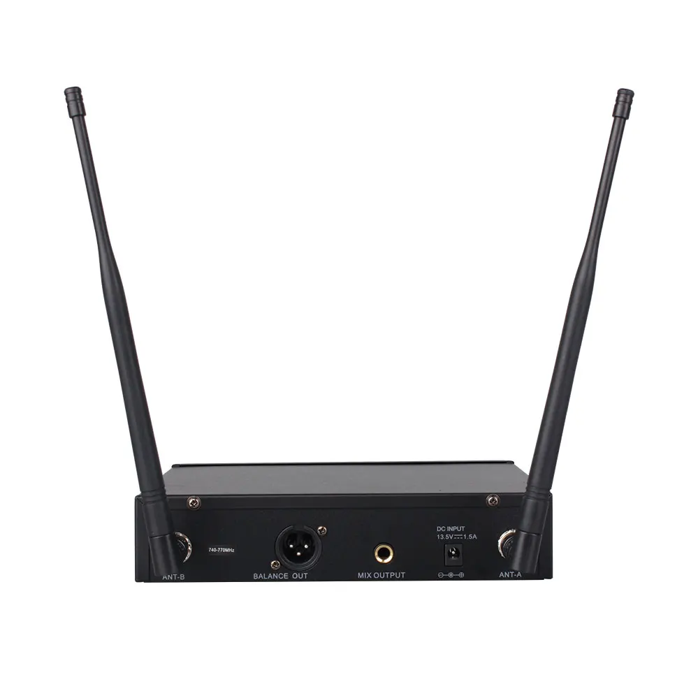 Беспроводной микрофон UHF один для сцены прямых трансляций конференц зала караоке