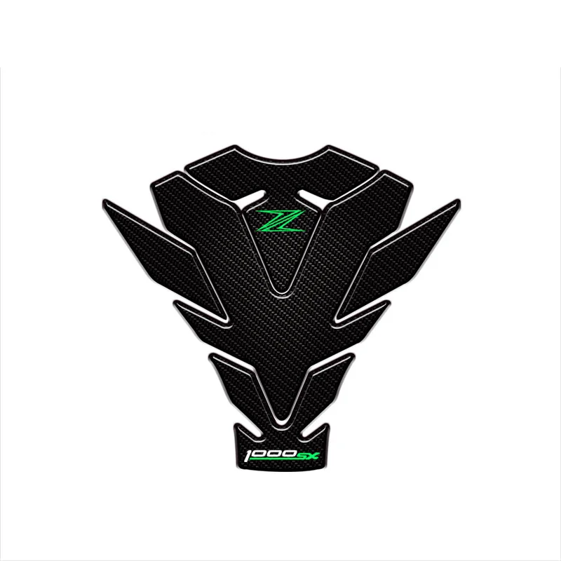 Высокий стиль мотоцикла 3D топливный бак Pad защитные наклейки для Kawasaki Z1000SX Fishbone защитные наклейки - Цвет: 3