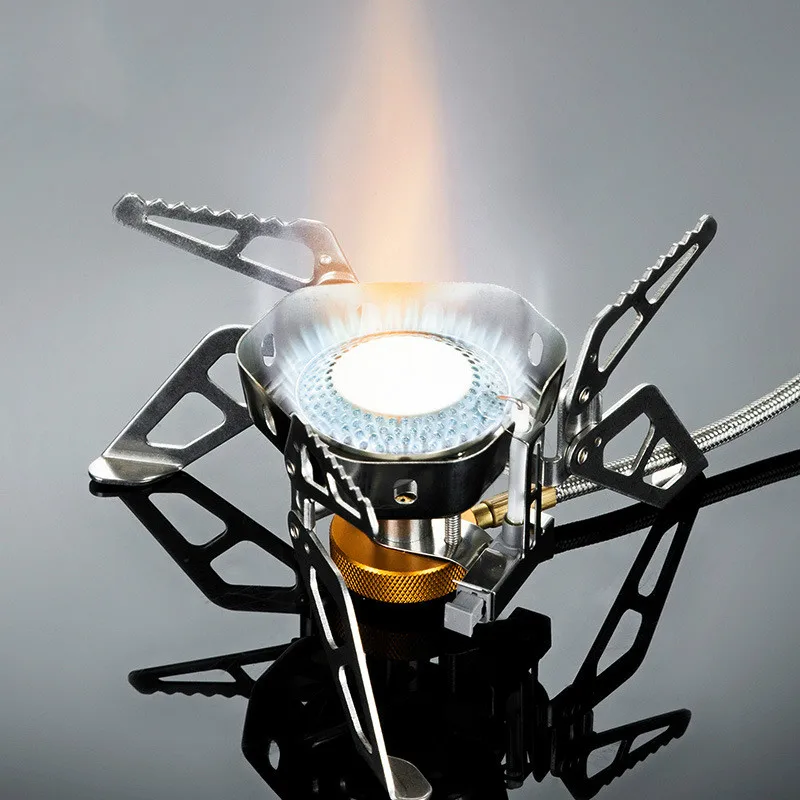 10 шт./компл. набор посуды для кемпинга горшок Сплит газовая плита горелки пикника