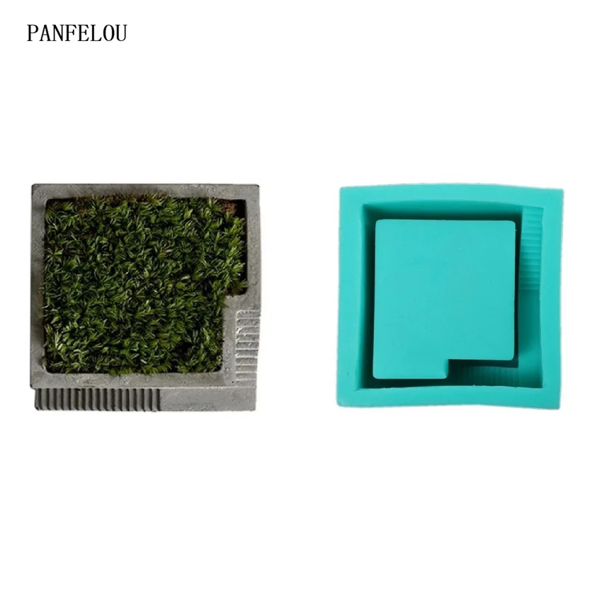 DIY формы для выпечки цветочных горшков силиконовая форма помадки торта