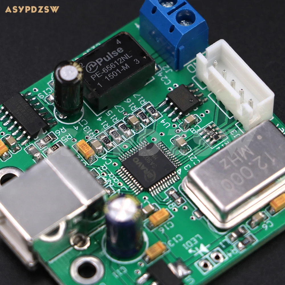USB к SPDIF коаксиальный I2S процессор готовая плата TE7022 чип поддерживает 24 битный 96K