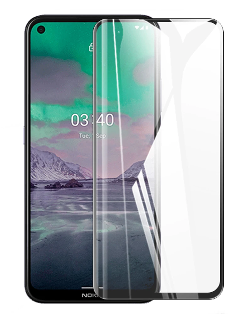 4 in 1 2 5d tempered glass for nokia 3 4 glass for nokia 3 4 screen protector camera lens film for nokia 5 4 3 4 1 4 g20 g10 c30 free global shipping