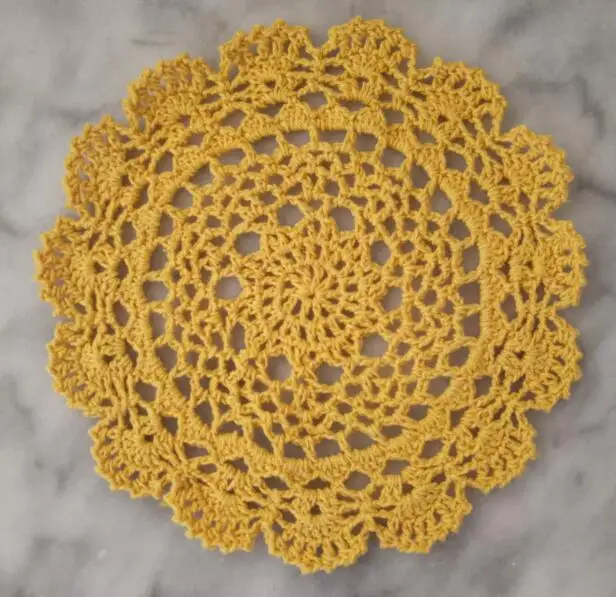 

Hot Sale Lace Cotton Placemat Cup Dining Coaster Mug Kitchen Christmas Table Place Mat Cloth Crochet Tea Coffee Doily Felt Pad