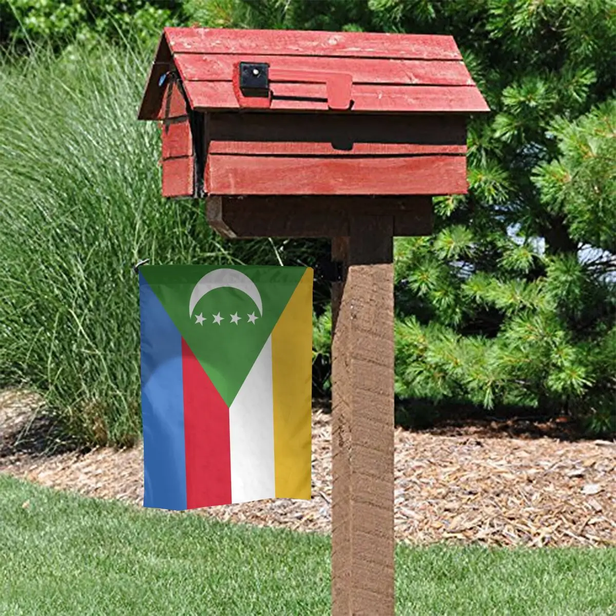 

Comoros Flag 12*18in Garden Flag