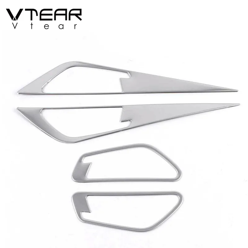 

Vtear, внутренняя дверная ручка автомобиля, крышка чаши, внутренняя дверная рама, декоративная наклейка, аксессуары для интерьера для Hyundai Elantra 2021