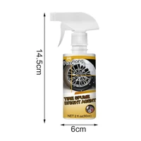 60ml tire shine easy to use long lasting car care effective foaming tire cleaner spray for atv