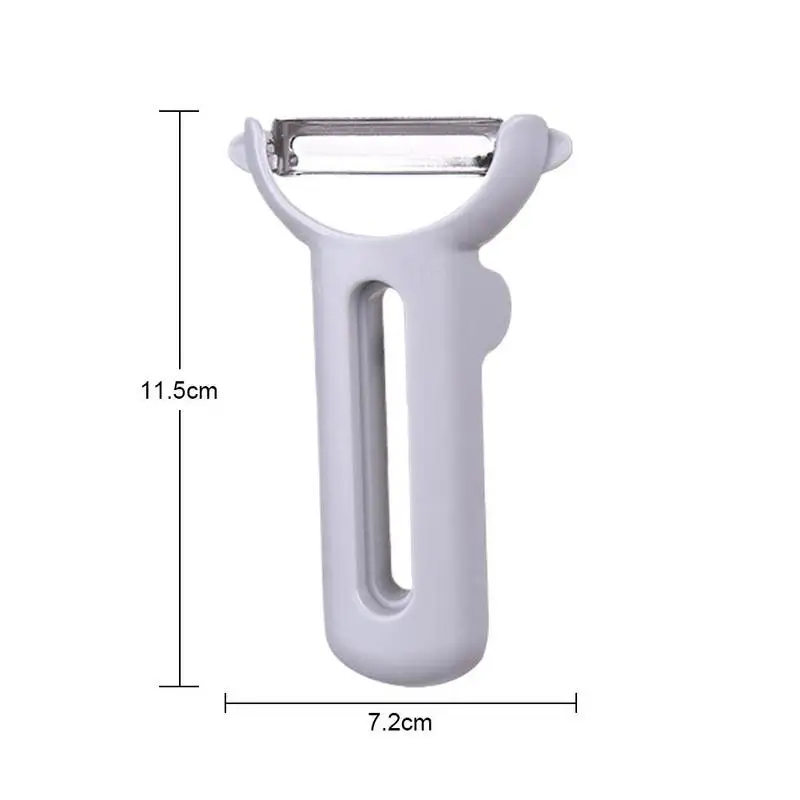 

Multifunctional Peeler Carrot Potato Shredder Grater Tool Vegetable Peeler Peeler Steel Kitchen and Fruit K5F8