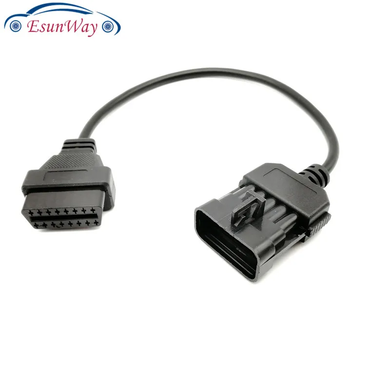 Диагностический адаптер для кабеля Opel 10 Pin к OBDII 16Pin|diagnostic adapter|obdii adapterobd2 obdii |