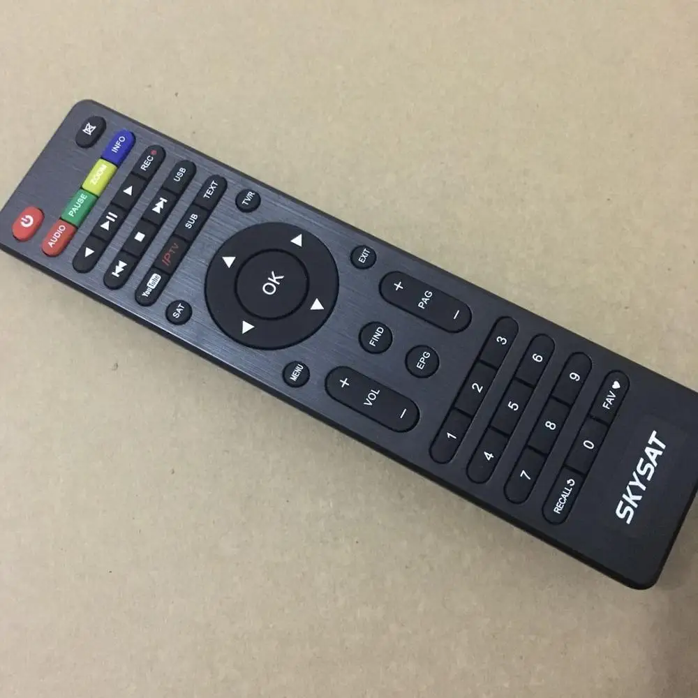 Пульт дистанционного управления для спутникового ресивера skysat s2020 V9 plus V10 V20 mini