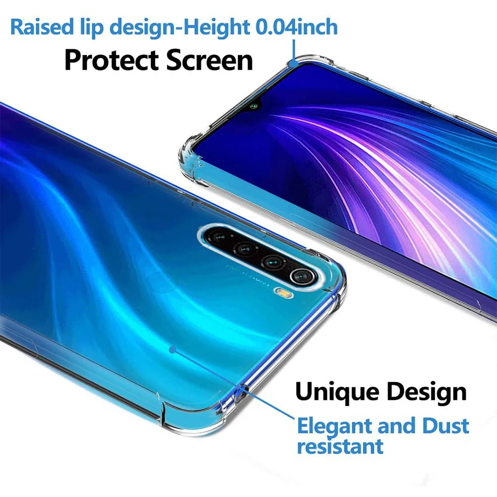 Противоударный чехол для телефона Xiaomi Mi 10 9 SE 9T A3 Lite Redmi Note 8 Pro 7 7A 8A K20 K30 Mi10 Mi9 Mi9T