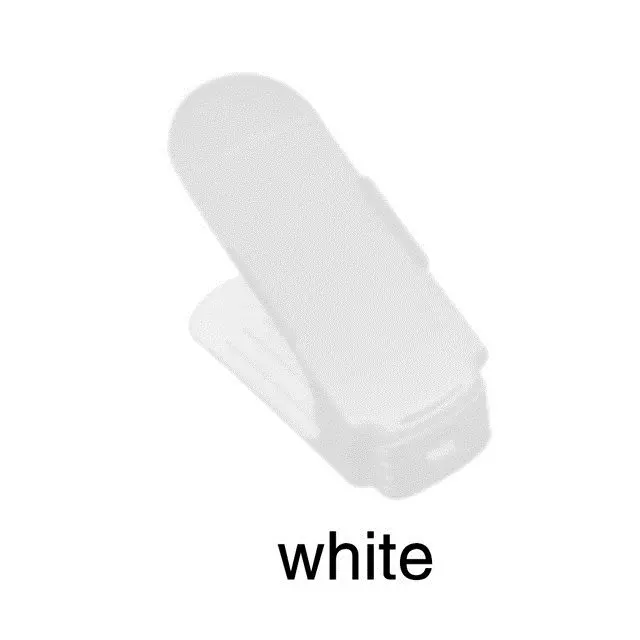 white 8 шт./компл. двойная обувная полка-органайзер для хранения пластиковыая полка органайзер для обуви Organizador Zapatos для экономии пространства шкаф для хранения - Цвет: white