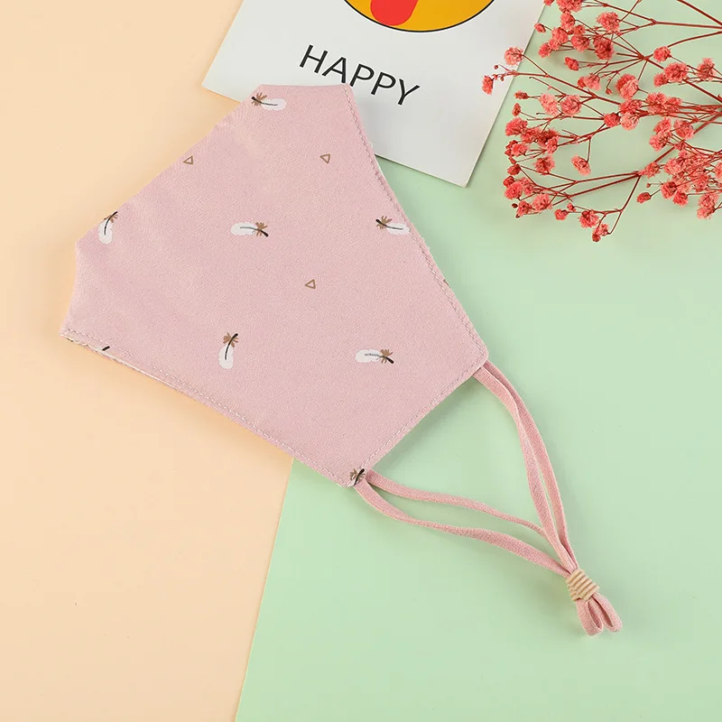 Hello Dear маска Весенняя хлопковая Пыленепроницаемая с бантиком дышащая женская