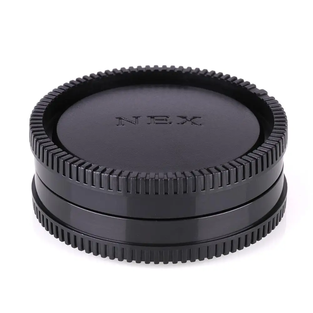 Задняя крышка объектива + передняя камеры для Sony E Mount NEX 5 6 7 A6000 A6100 A6300 A6400 A6500 A6600 A7 A7R