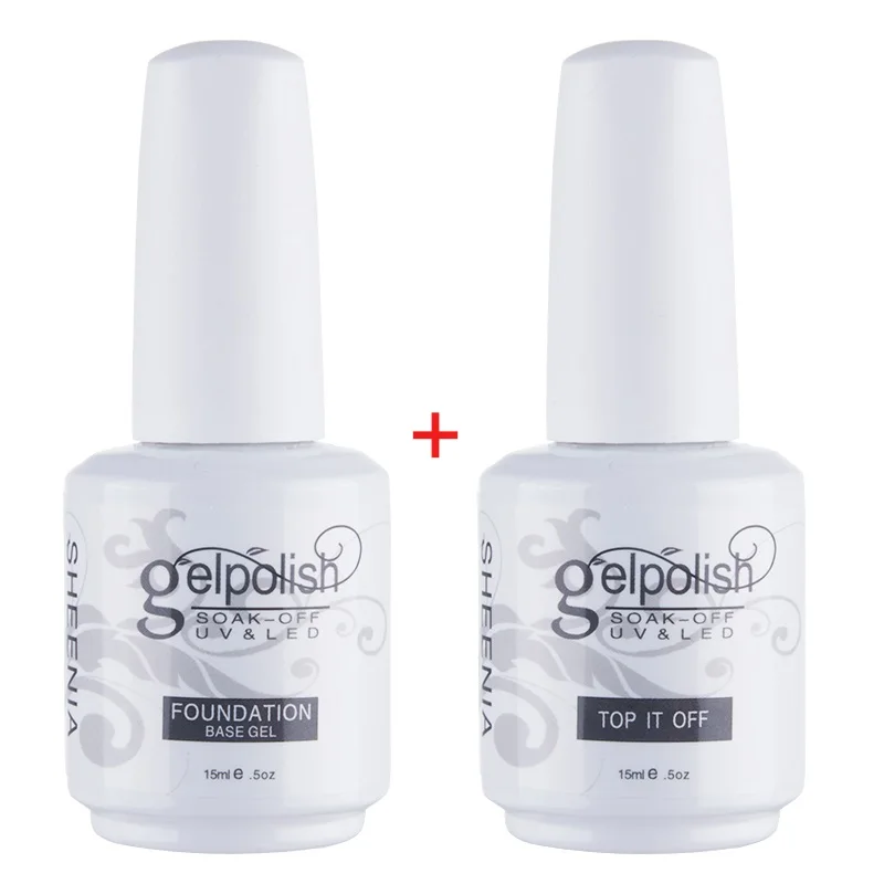 Базовое/верхнее покрытие для ногтей 15 мл Праймер матовое верхнее УФ-гель лак