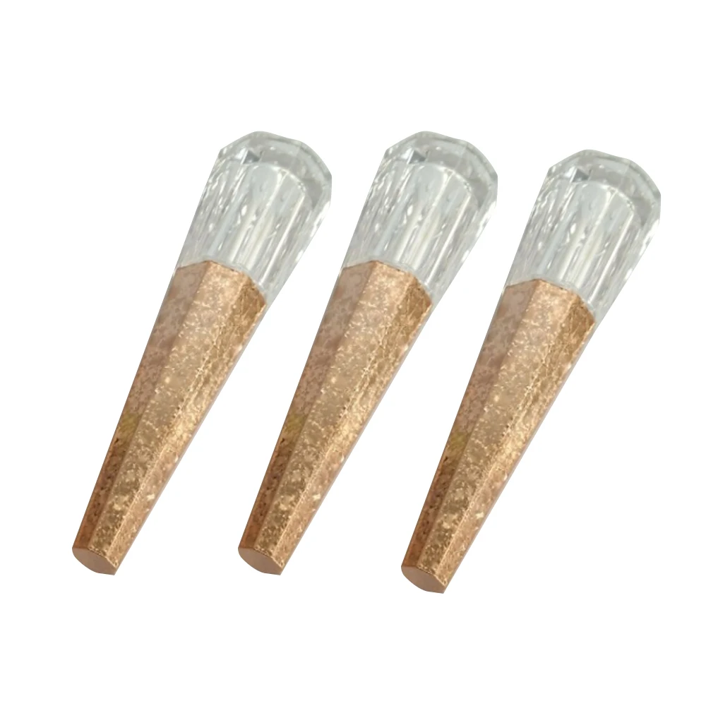 3 шт DIY пустой блеск для губ трубки контейнер пластик ПЭТ прозрачный бальзам в