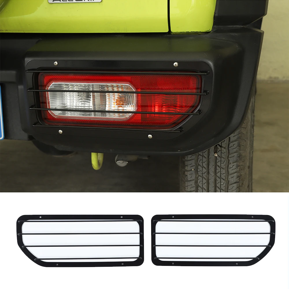 

Железная черная задсветильник фара, защитная крышка, декоративная отделка, подходит для Suzuki Jimny JB64 JB74 2019-2021, автомобильные аксессуары