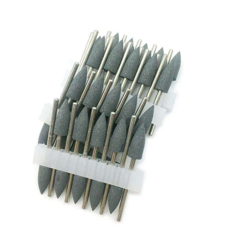 50 шт. черная резиновая силиконовая насадка для полировки шлифовки 2 35 мм сверла