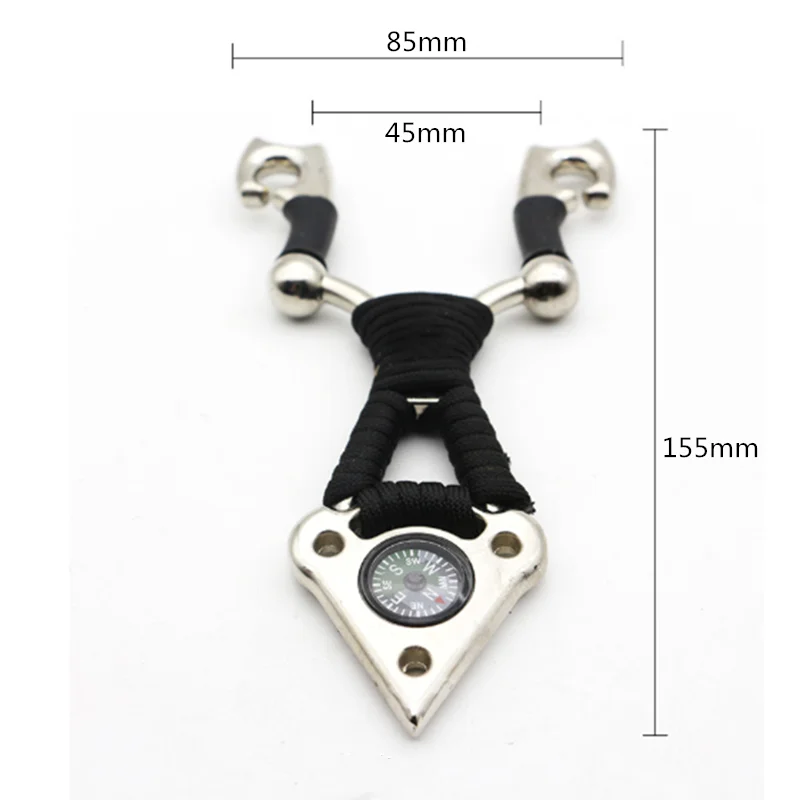 

New multifunctional slingshot, professional outdoor shooting and hunting tool, outdoor alloy slingshot with compass