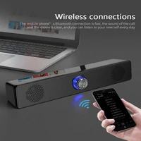 home theater hifi portable wired wireless bluetooth speakers stereo bass sound bar usb subwoofer work for computer tv phone