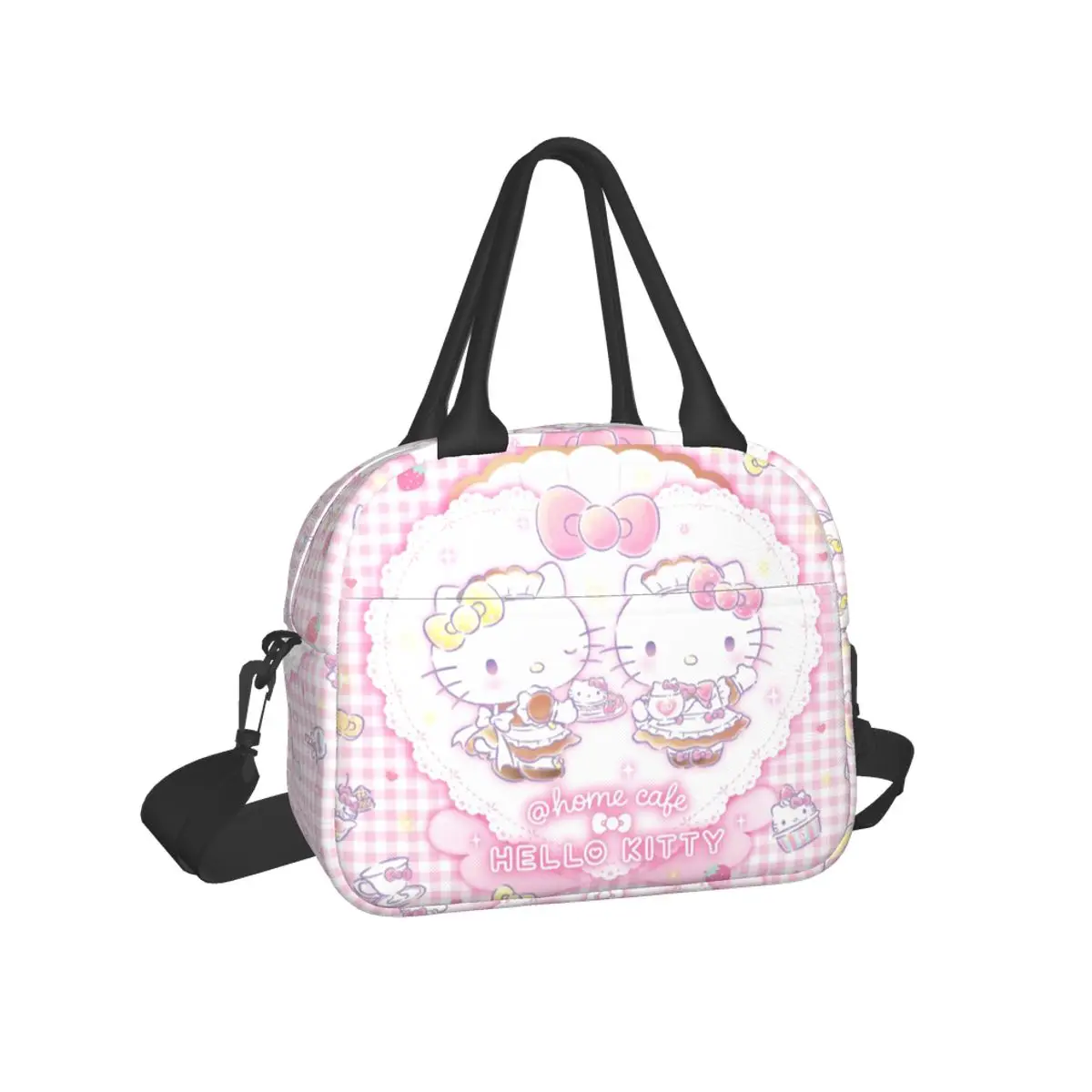 

Cute Cinnamoroll Printed Lunch Bag, Outdoor Picnic Bag, Insulated Meal Bag.