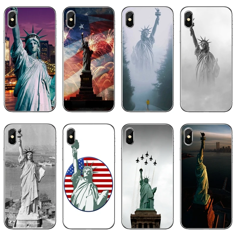 Американская Статуя Свободы чехол для телефона Samsung Galaxy A71 A70 A60 A51 A50 A41 A40 A31 A30 A20E A21S