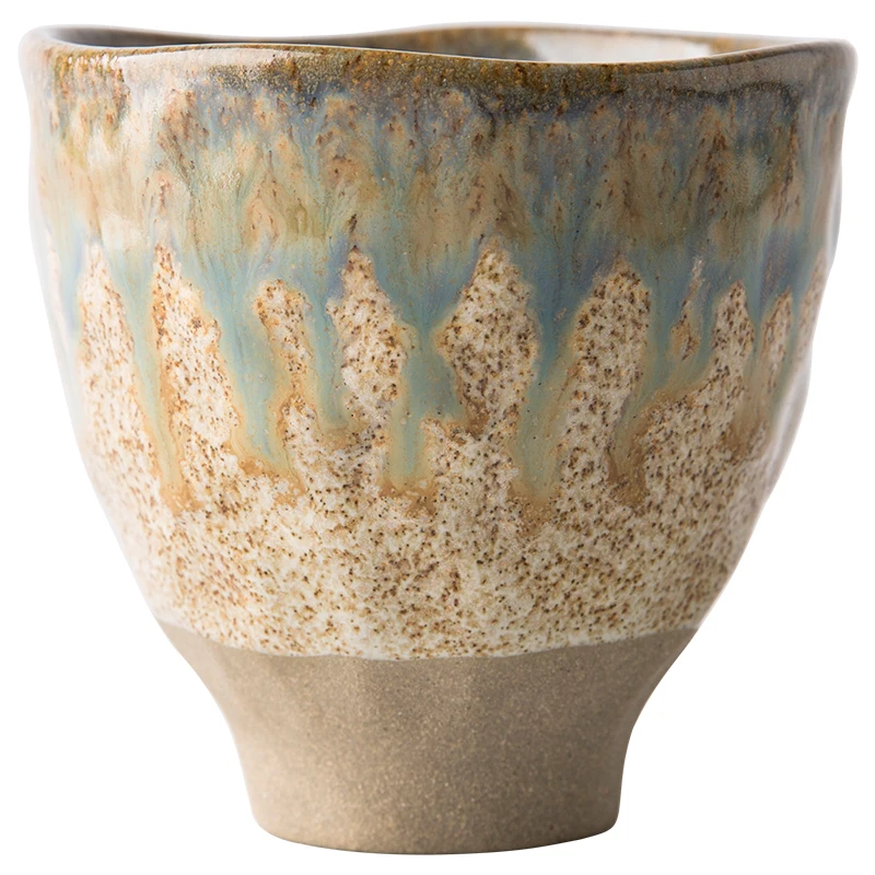 

Creative personality Japanese style kiln change ceramic pottery tea cup tea cup stoneware casual cup Kung Fu tea set master cup