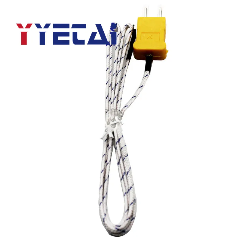 

NEW 1PCS Surface thermocouple K-type probe exposed body sensor high temperature measurement line 1M