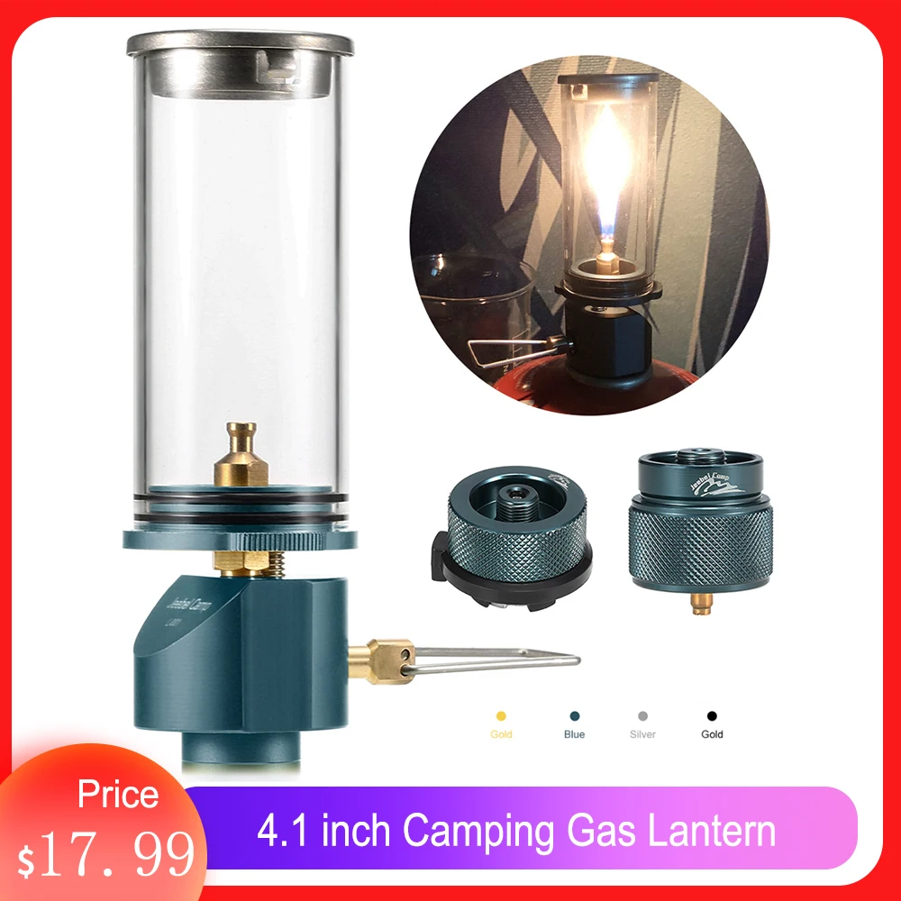 Уличная лампа для кемпинга сверхлегкая портативная газовая туристическая