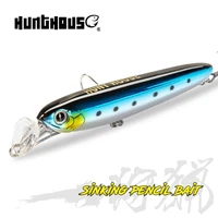 hunthouse office store rocket 3 pcslot 95 minnow pencil fishing lure pencil sinking bait 75mm13g 95mm22g seabass bluefish