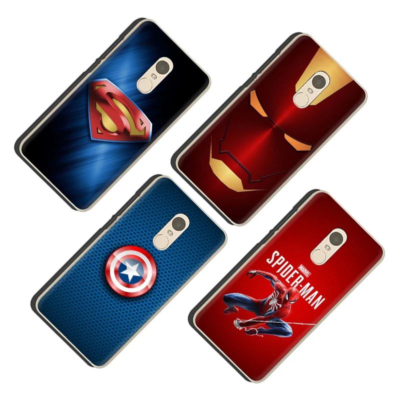 Жесткий чехол для телефона Marvel Superhero Redmi 4 A X 5 6 Pro S2 7 8A Note | Мобильные телефоны и