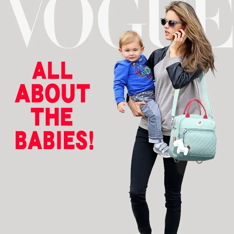 Новинка 2021 сумка для подгузников с человеческим дизайном простая модная детская