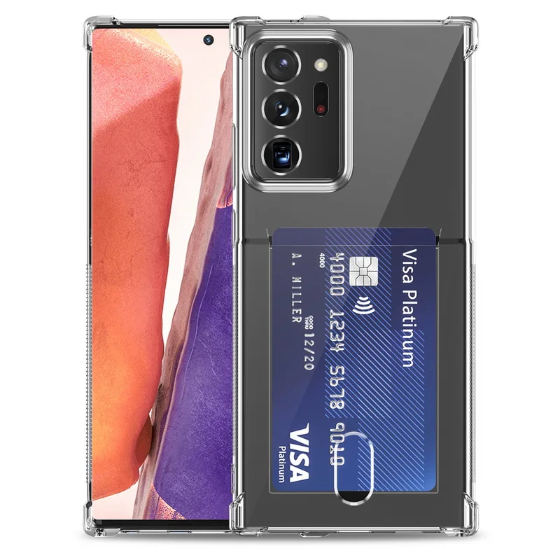 Чехол для телефона Samsung Galaxy Note 10 Plus A51 A10 A20 A30 A50 A70 прозрачный мягкий силиконовый
