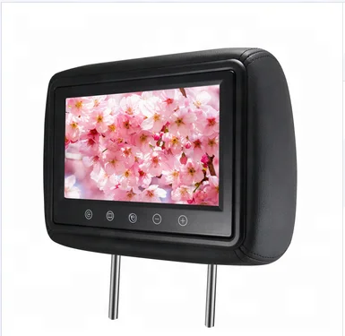 

9 inch 12V av input car tv monitor back seat headrest lcd pillow monitor