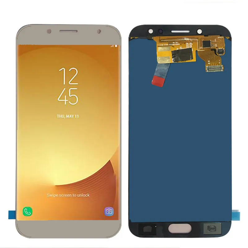 TFT ЖК-дисплей для samsung Galaxy J7 Pro J730 ЖК-дисплей+ сенсорный экран J730F J730G J730FM регулировка яркости Pancel