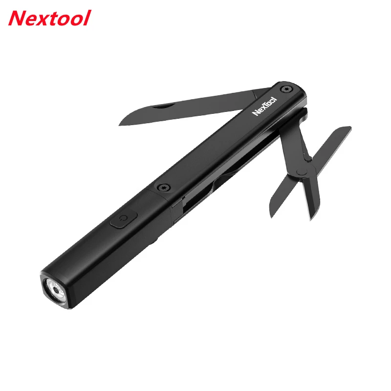 

Original Nextool Pen-Shaped Multi Tool 3-in-1USB Rechargeable Flashlight Scissors Mini Knife Waterproof Portable Tools