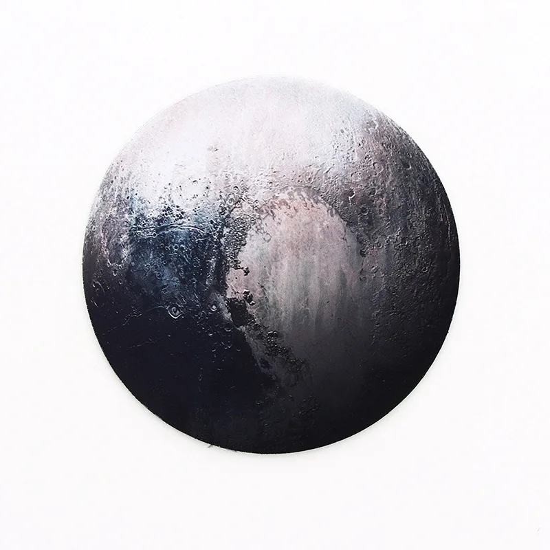 

Creative Personality Planet Series Mouse Pad Soft Pad Small Fresh Round Laptop Pad Rubber Office Table Mat Thickening Wholesale