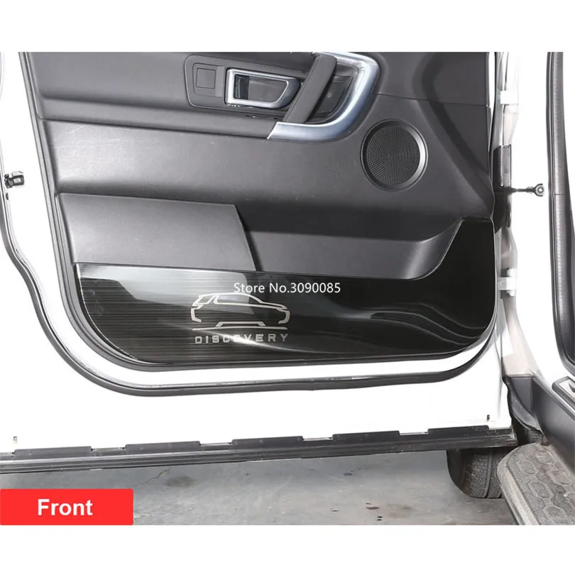 Защитная панель из нержавеющей стали с черной дверью для Land Rover Discovery Sport 2015 2016 2017