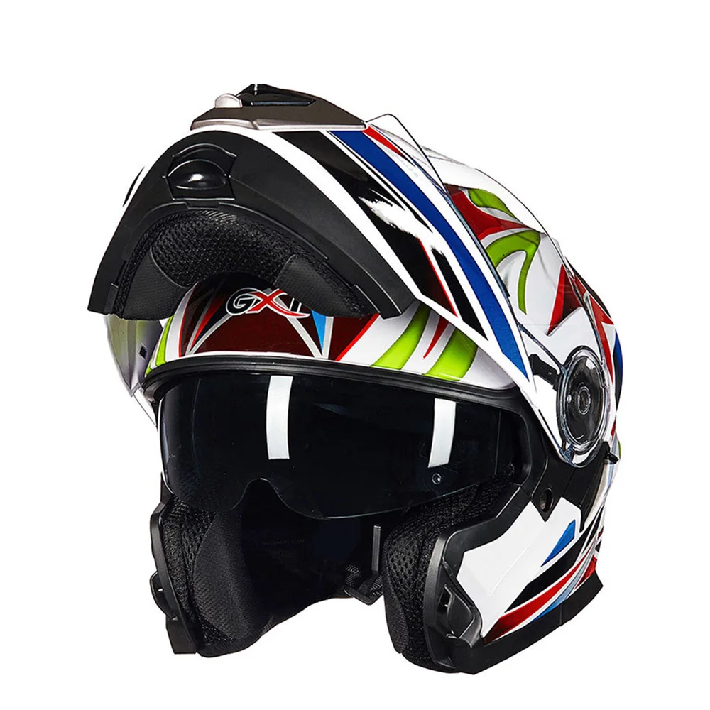 BEON полный уход за кожей лица мотоциклетный шлем Чехол книжка с мотокросс мото