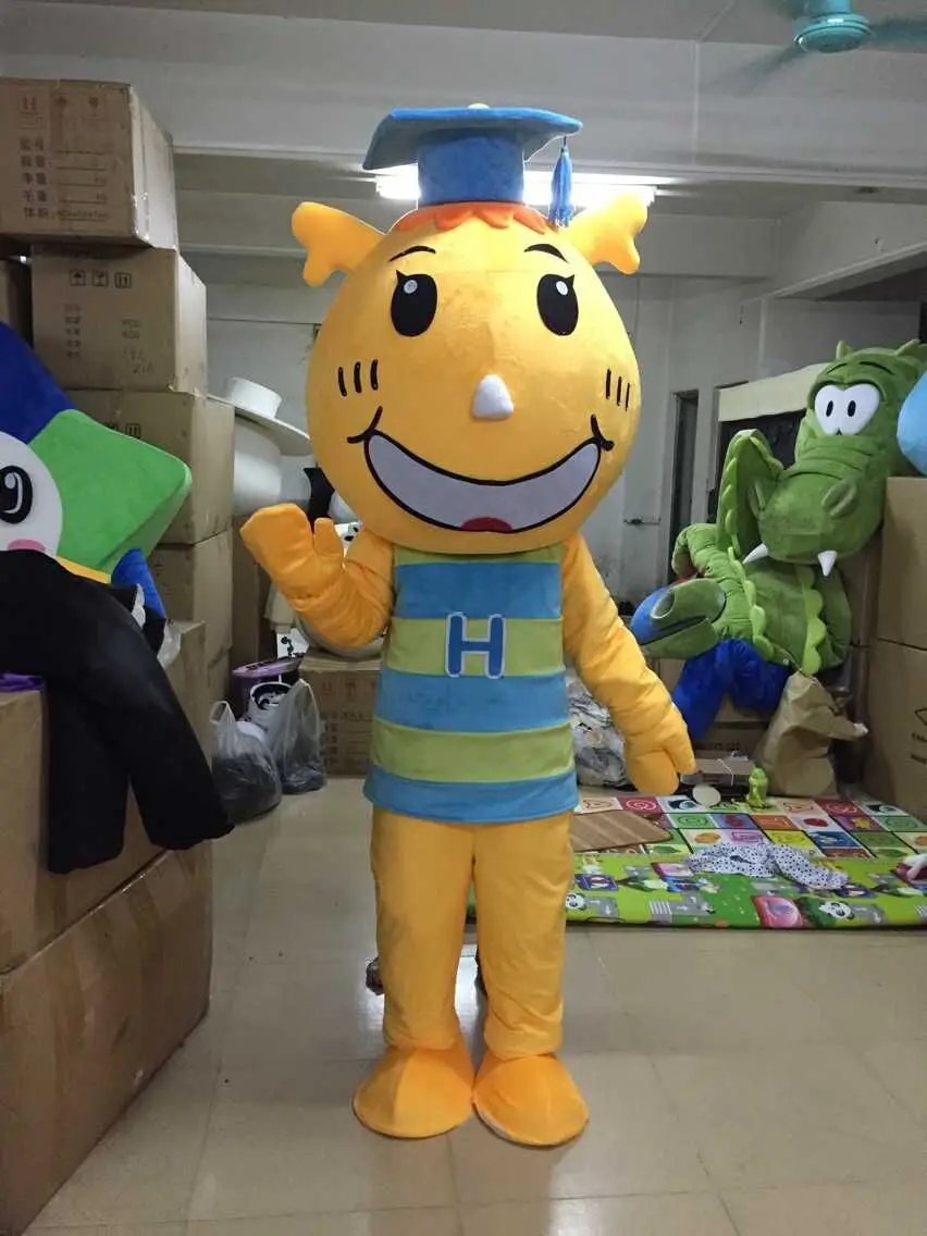 Новое поступление индивидуальные Дракон умной мальчик костюм талисмана для