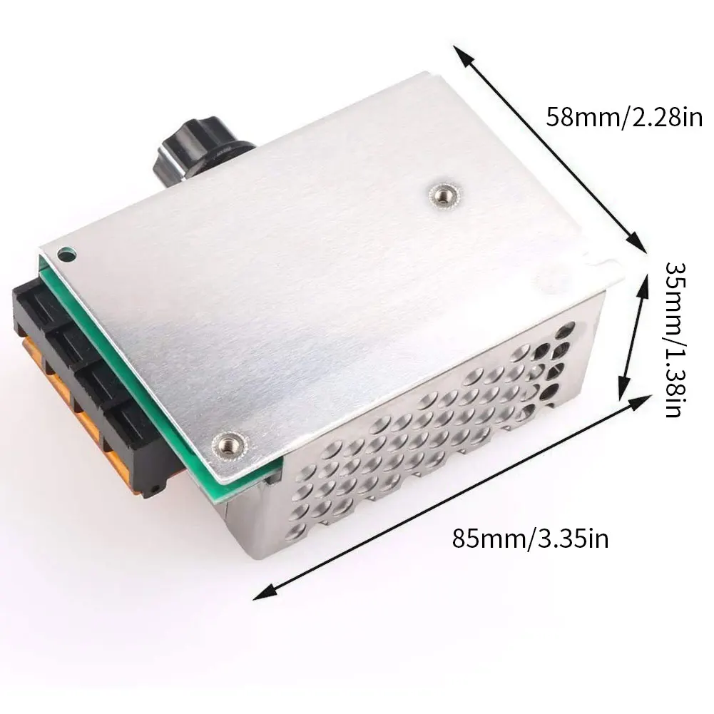 Высокомощный тиристорный электронный регулятор напряжения переменного тока 4000