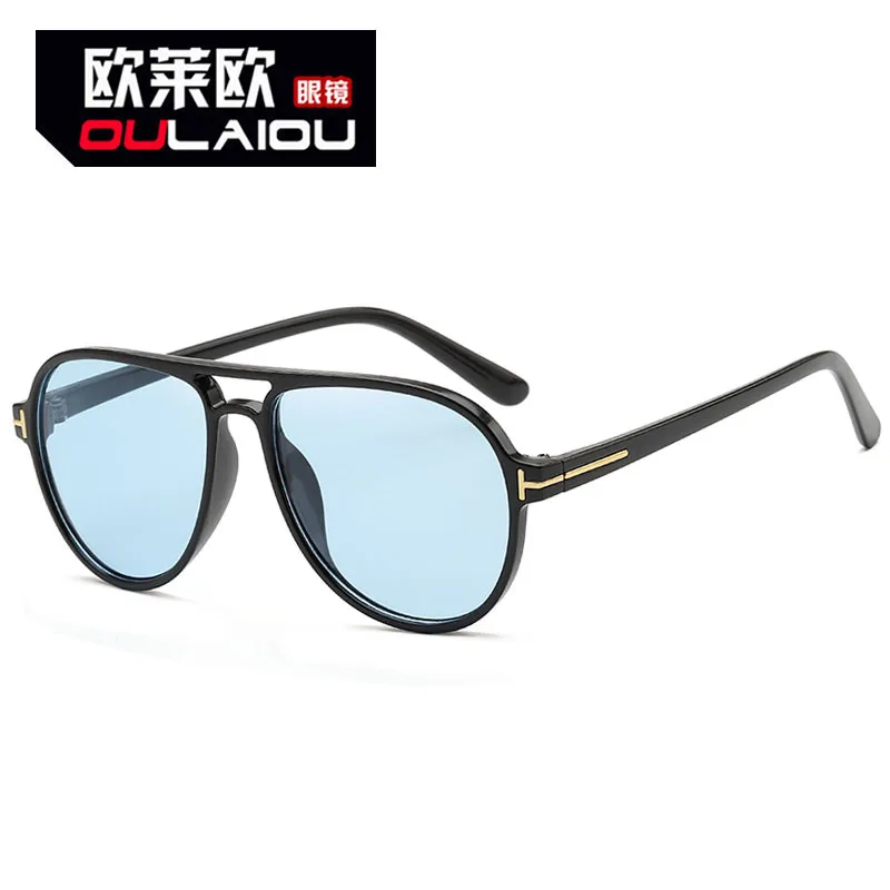 

double bridge aviation tom brand tf sunglasses women men 2022 luxury designer pilot driving glasses Outdoor oculos de sol uv400