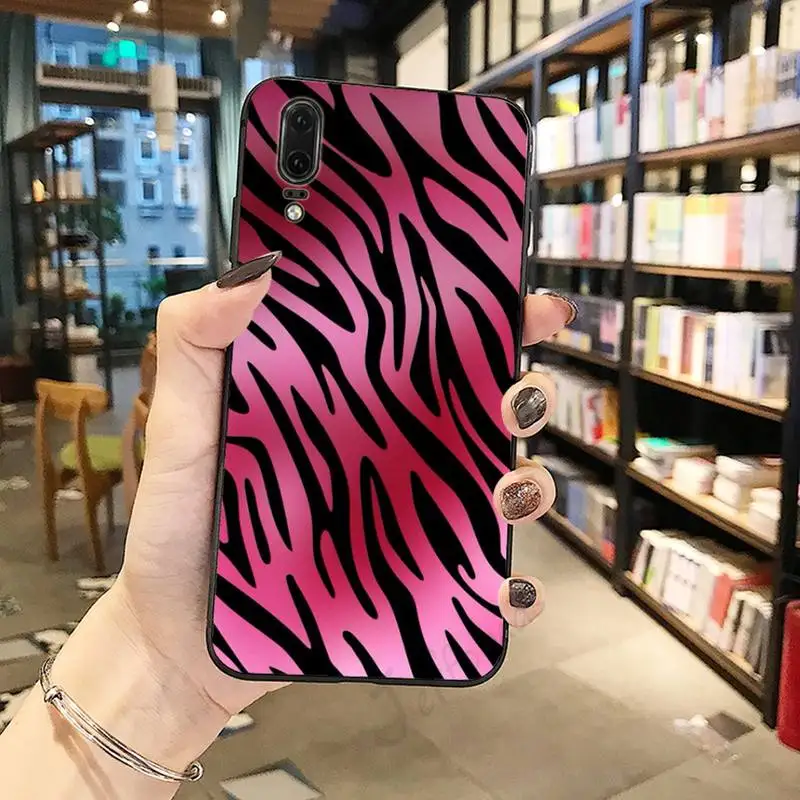 

Zebra pattern stripes Phone Case For Huawei honor Mate P 10 20 30 40 i 9 8 pro x Lite smart 2019 nova 5t