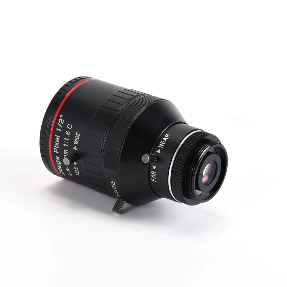 2 8-12 мм C крепление объектива HD ручной фокус Vari-Focal CCTV 1/2 "Диафрагма для камеры