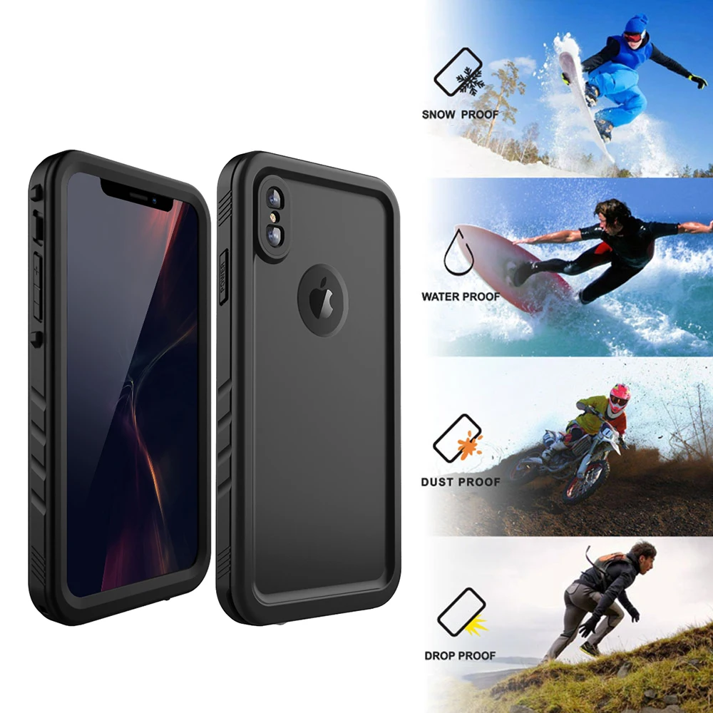 Подводный чехол для телефона iPhone 11 Pro Max X XS XR уникальный дизайн водонепроницаемый