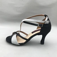 7 5cm heel elegant latin dance shoes for women salsa shoes pratice shoes comfortable latin shoes ms6252bs low heel available