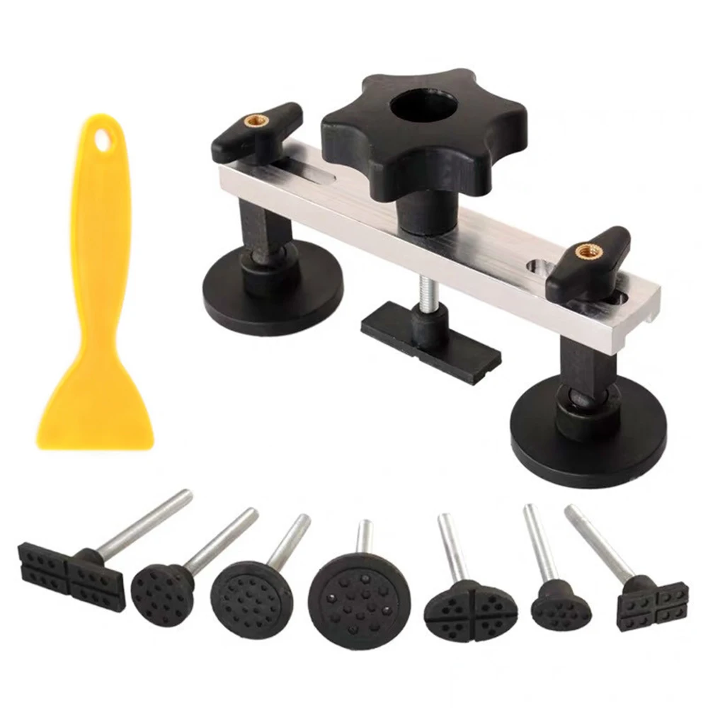 

Car Paintless Dent Puller Tool Kit Universal Auto Body Lifter Hair Removal Tools with Bridge Repair Dent Puller