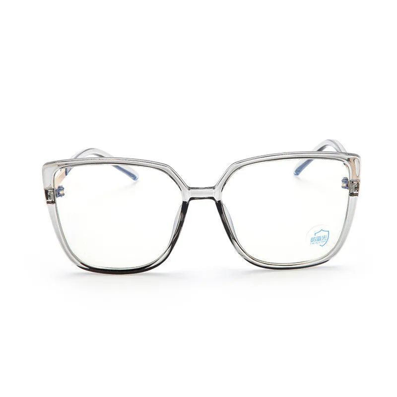 

Ahora TR90 Jelly Cat Eye Glasses Frame Fahsion Anti Blue Light Optical Eyeglasses Computer Goggles For Women&Men Eyewear