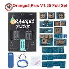 Программируемое устройство оранжевого цвета с 5 полными адаптерами, программное обеспечение V1.36, аппаратное обеспечение с улучшенной функцией, Orange 5 PLus V1.35, с USB-ключом