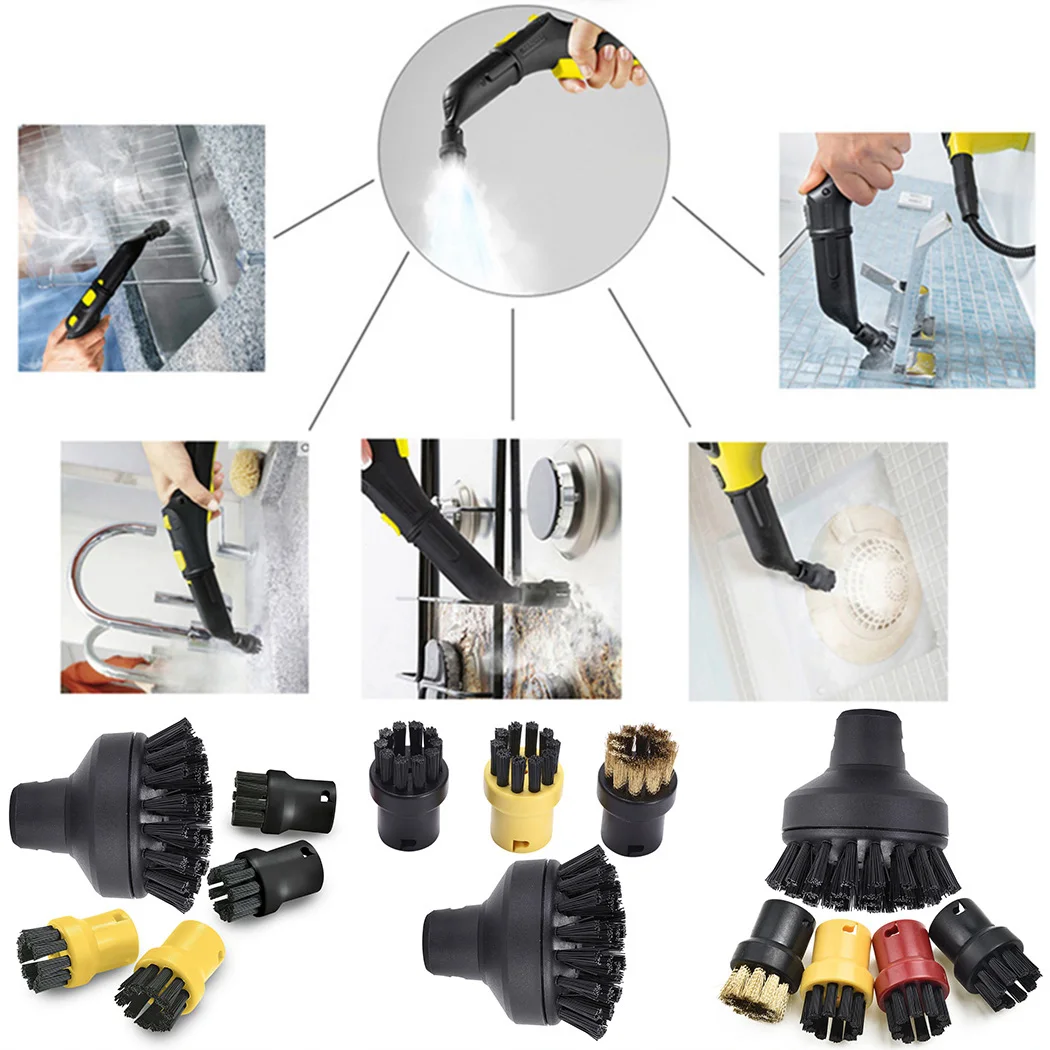 Большая круглая щетка для чистки Karcher SC1 SC2 SC3 SC4 пароочиститель абсолютная