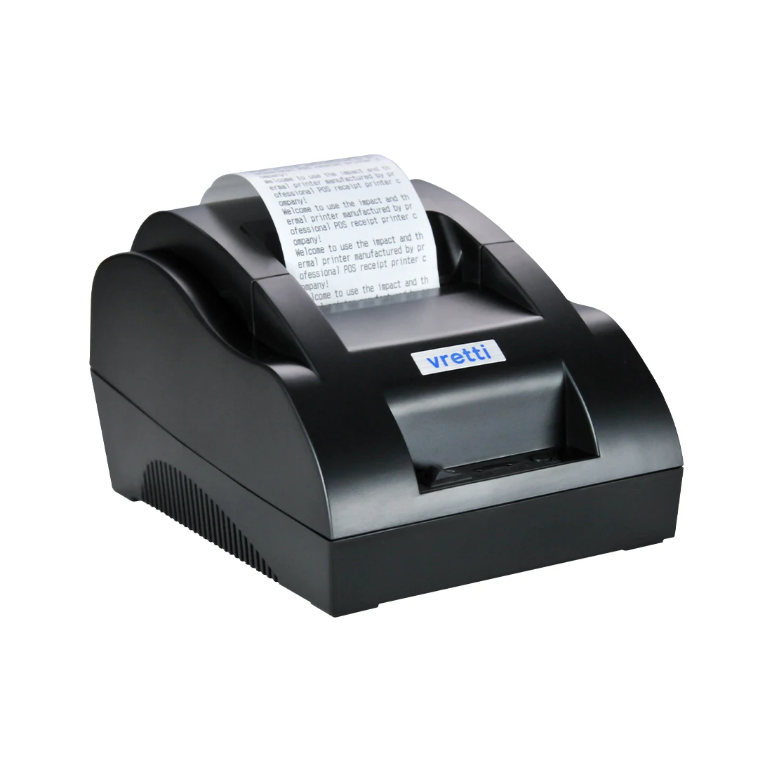 

Vretti 58IIZ Thermal Receipt Printer for Android IOS Windows 58mm USB Interface Printer Portable Small Black Thermal Printer POS